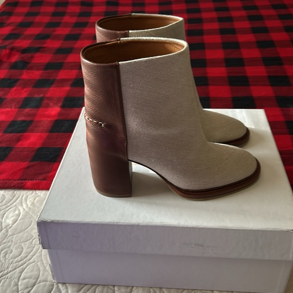 Chloe Boots  Brown and Beige - Picture 3 of 6